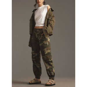 Sanctuary 'Cyber' Green Cotton Cargo Pants Size M